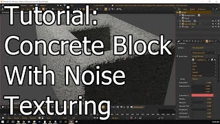 Tutorial: Model Concrete Block With Noise Texture - Blender