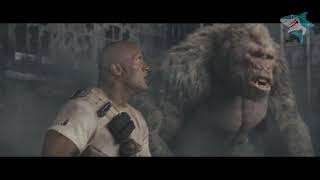 Битва с крокодилом - Рэмпейдж (2018) - Момент из фильма