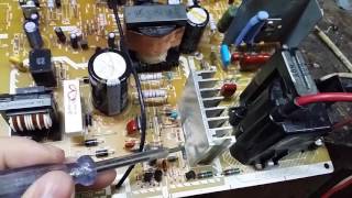 Ремонт телевизора Sanyo CM21SP81A в корпусе с кинескопом Samsung CK 22B5SXR.