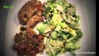 Ep 9 - Idées recettes équilibrées 1 - Omelette, Poulet, Saumon,... [Rééquilibrage - Régime]