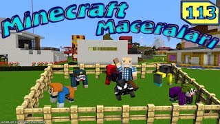 ÖRÜMCEK KÖYÜNDE HERKES ÖKÜZ OLDU (Minecraft Maceraları 113. Bölüm)