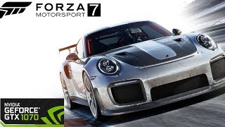 FORZA MOTORSPORT 7 DEMO: Gameplay Testando a GTX 1070 + i5 4440 ULTRA SETTINGS 1080p