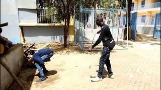 Chinese boss who caned a Kenyan