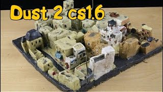 Слепил Dust 2 из пластилина в полную величину 》 cs go
