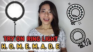 Kemewahan  ring light homemade untuk youtuber pemula !! | Maria Koisin