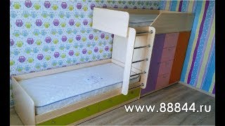 ДВУХЪЯРУСНАЯ КРОВАТЬ "АСТРА 6"