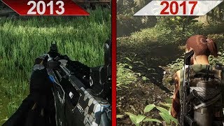 SBS Comparison | Crysis 3 (2013) vs. Tom Clancy's Ghost Recon Wildlands (2017) | ULTRA | PC