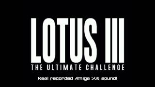 Amiga music: Lotus III ('Metal Machine' - real recording)