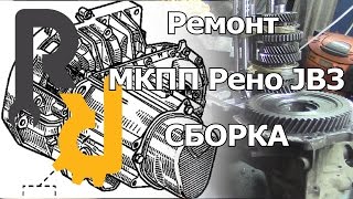 Сборка МКПП Рено JB3
