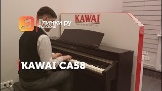 Цифровое пианино KAWAI CA58 - Александр Шевченко- Глинки.Ру PLAYZONE
