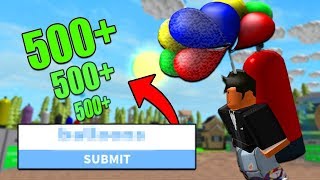 3 *INSANE* CODES IN BALLOON SIMULATOR! (Roblox)
