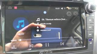 Мини обзор штатного головного устройства для HONDA CR-V RE