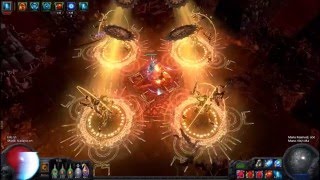[2.2] 667k Kinetic Blast  Wander - 4min Full Cleared Uber Atziri