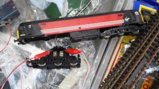 how to test a model railway locomotive without track