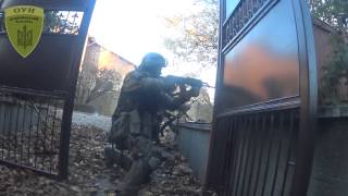 Видео реального боя в районе Донецкого аэропорта