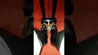 Yamaha Grand Piano pedal pumping in Unknown brand knee-height dress riding boots from China