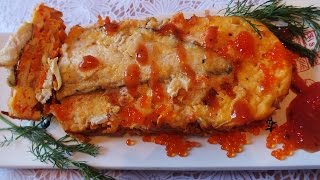 Новогодние рецепты Камбала запеченная в духовке