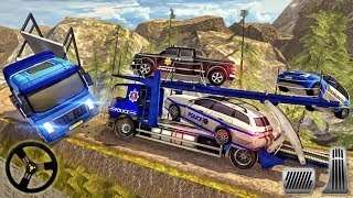 US Police Offroad Car Transporter Truck Driver - Best Android Gameplay