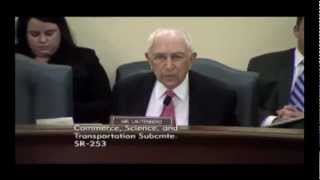 Frank Lautenberg calls ezpass a privilege LOL