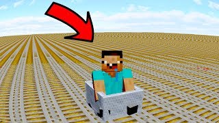 КАК ВЫЖИТЬ НУБУ В МИРЕ РЕЛЬС В МАЙНКРАФТ? ТРОЛЛИНГ В MINECRAFT | ЗАЩИТА НУБА | МУЛЬТИК