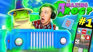 ВЕСЕЛАЯ ЛЯГУШКА ПЕРДУШКА Приключение в Городе в игре Amazing Frog Игровой Летсплей от папы FFGTV