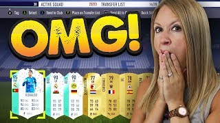 FUT BIRTHDAY RONALDO & HAZARD IN A PACK!! FIFA 18 ULTIMATE TEAM
