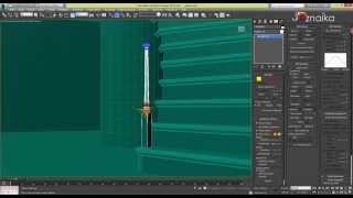 Лестница 3d max - Как сделать лестницу в 3d max - часть 2