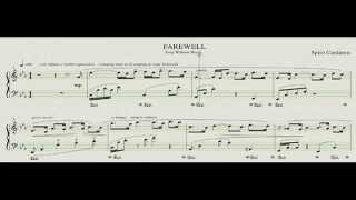 "FAREWELL" by Spiro Cardamis - Piano Score -