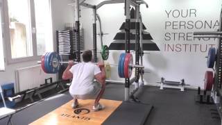 Frederick Luethcke - Back Squat - 151kg for 15 Reps