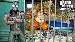 ПОЛИЦЕЙСКИЙ ЧЕЛОВЕК ПАУК ПОЙМАЛ МОНСТРА В ГТА 5 МОДЫ! РЕАЛЬНАЯ ЖИЗНЬ ОБЗОР МОДОВ GTA 5! ГТА МОД