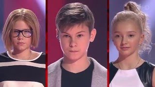 Ю.Кондрашенко, Е.Ревский, А.Нехай. "Льдинка" - Поединки - Голос Дети - Сезон 3