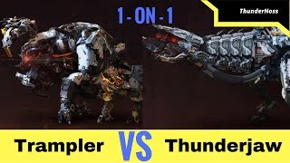 Horizon Zero Dawn - Trampler VS Thunderjaw -  (Horizon Fight Club #29)