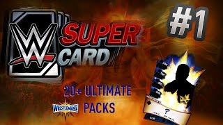 WWE SUPERCARD S3 - 20+ ULTIMATE / WRESTLEMANIA PACKS WITH AN INSANE PRO PULL!