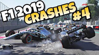 F1 2019 CRASHES #4