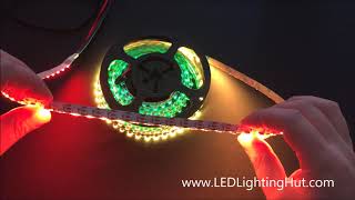 LEDLightingHut 90/m SK6812 4020 Digital Side Emitting RGB LED Strip