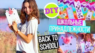 BACK TO SCHOOL: DIY Школьные Принадлежности Своими Руками ♡ СНОВА В ШКОЛУ 2017