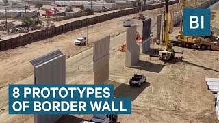 One of these prototypes could become Trump's border wall