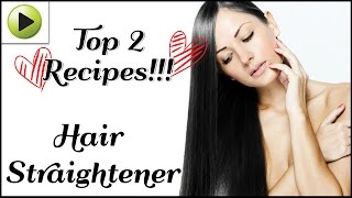 DIY Hair Straightener