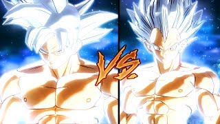 Mastered Ultra Instinct Goku Vs Mastered Ultra Instinct Vegeta | Dragon Ball Xenoverse 2 Mods