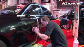 Swissvax demonstration at the Autosport Show 2011
