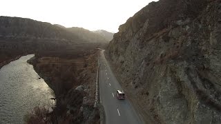 Кавказские горы с высоты птичьего полета!