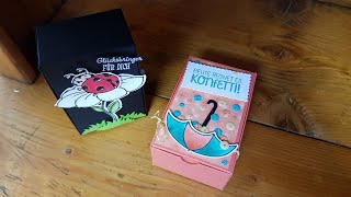 Große Konfettibox - Verpackung mit Stampin' UP