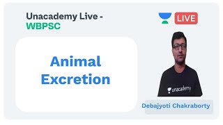 WBCS 2020 | Biology | Animal Excretion | WBPSC | Debajyoti Chakraborty