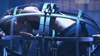Распиливание девушки в устройстве для пыток - Человек в маске - Тайны великих магов - Разоблачение