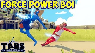 Force Power Boi vs Every Unit - TABS MODS Unit Possession Update