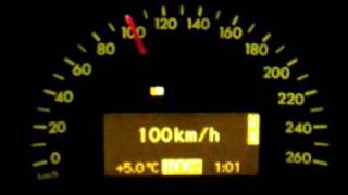 Mercedes W203 C200 Kompressor Automatik 100 - 255 Km/h Top Speed Vmax