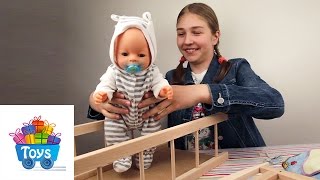 КРОВАТКА ДЛЯ КУКЛЫ БЕБИ БОН СОБИРАЕМ КРОВАТКУ ДЛЯ КУКЛЫ