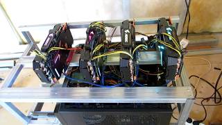 Майнинг Ферма из 4х 1080 Ti Aorus - реальная доходность на nicehash