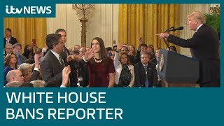 In full: CNN's Jim Acosta and President Donald Trump clash at White House | ITV News