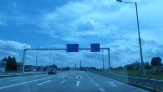 Nadjazd nad kruhovou križovatkou smer Košice